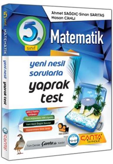 5.Sınıf Yaprak Test Matematik 2019 - 14,90