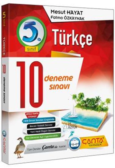5. Sınıf Deneme 10 Türkçe 2019 -14.90