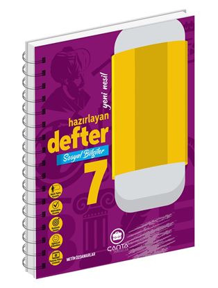 Resim 7.Sınıf Sosyal Bilgiler Okula Yardımcı Hazırlayan Defter 2024-2025