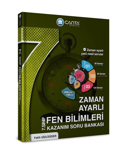 resm 7.Sınıf Fen Bilimleri Zaman Ayarlı Kazanım Soru Bankası 2024-2025