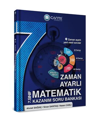 Resim 7.Sınıf Matematik Zaman Ayarlı Kazanım Soru Bankası 2024-2025