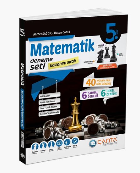 resm 5. Sınıf Matematik Kazanım Sıralı Deneme Seti