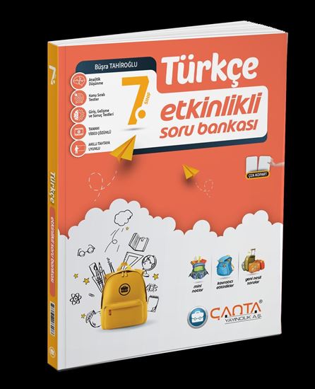 resm 7.Sınıf Türkçe Etkinlikli  Kazanım Soru Bankası-2024-2025