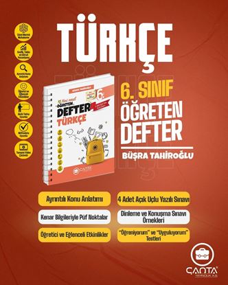 Resim 6.Sınıf Türkçe Okula Yardımcı Öğreten Defter 2025-2026