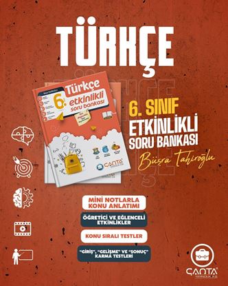 Resim 6.Sınıf Türkçe Etkinlikli Kazanım Soru Bankası 2025-2026