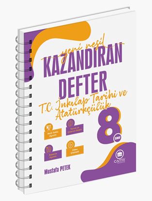 Resim 8.Sınıf T.C. İnkılap Tarihi ve Atatürkçülük  Kazandıran Defter  2026